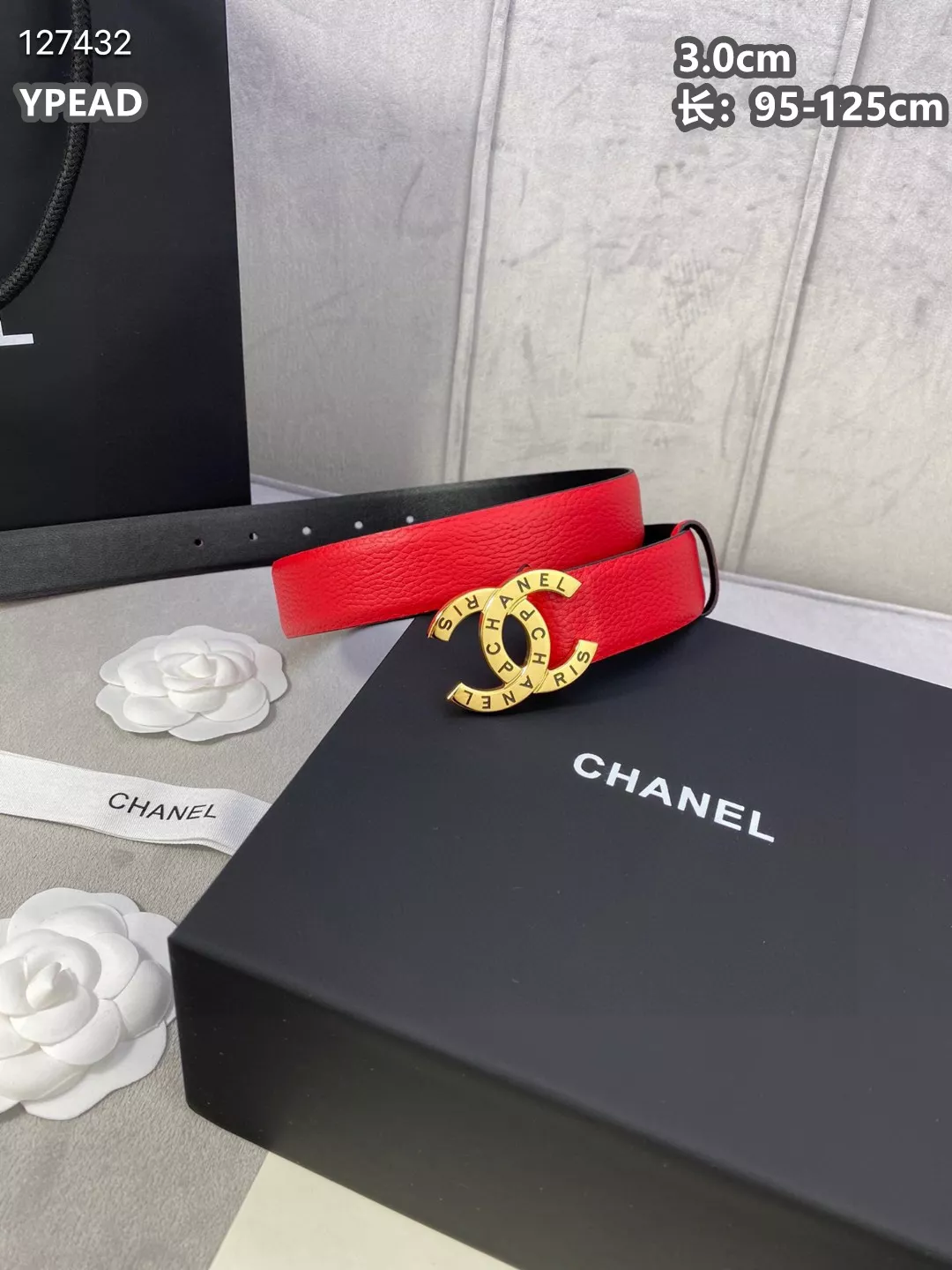 Breathable 851 Chanel AAA Quality Belts For Unisex