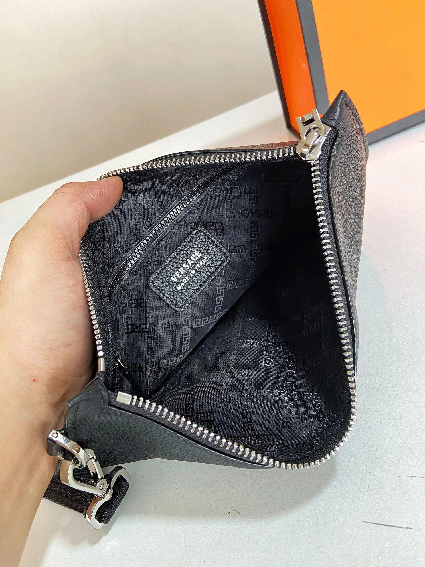 Breathable 8690 Versace AAA Man Wallets
