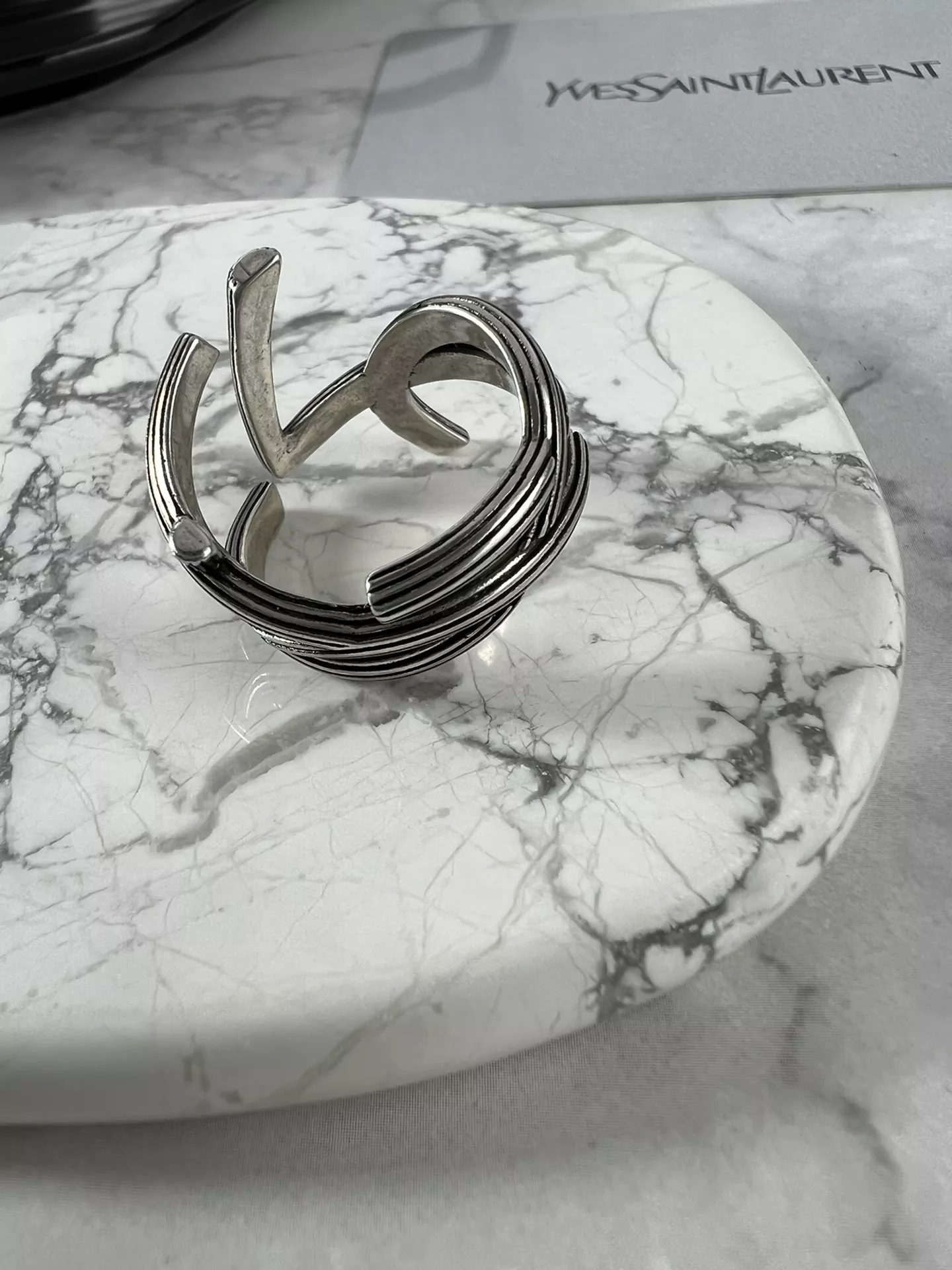 Breathable 8719 Yves Saint Laurent YSL Rings