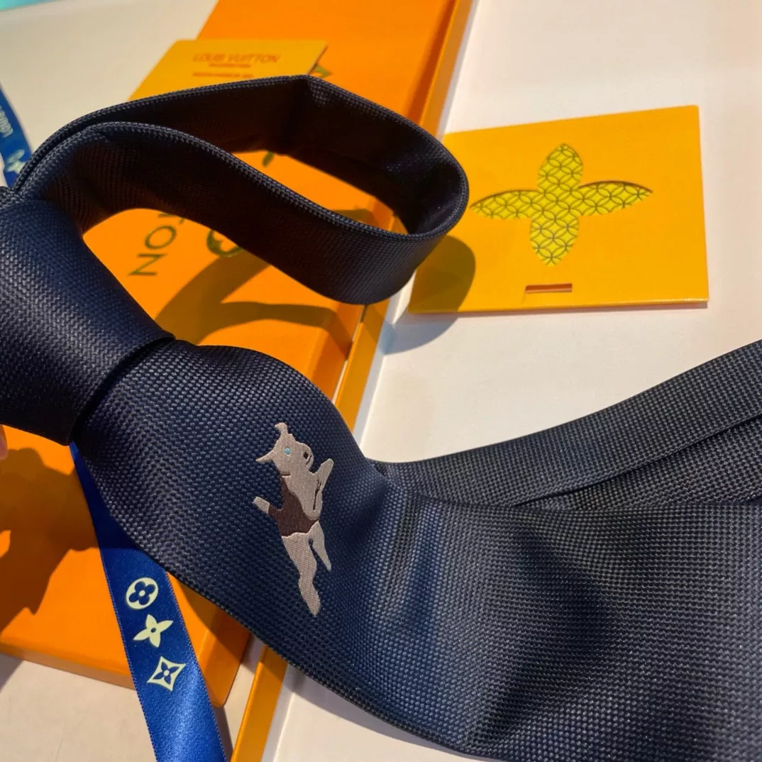 Breathable 8728 Louis Vuitton LV Necktie