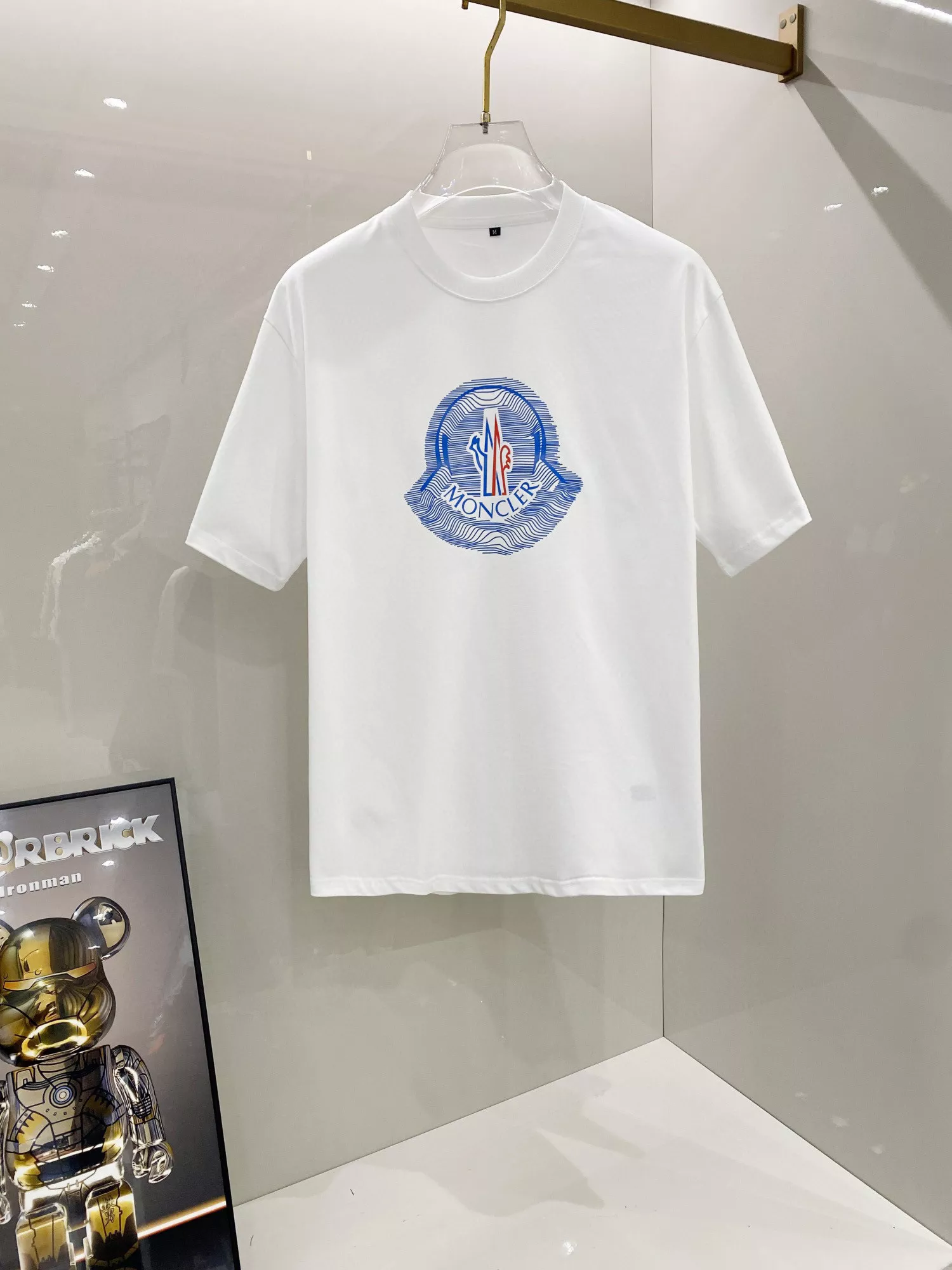 Breathable 8808 Moncler T-Shirts Short Sleeved For Unisex