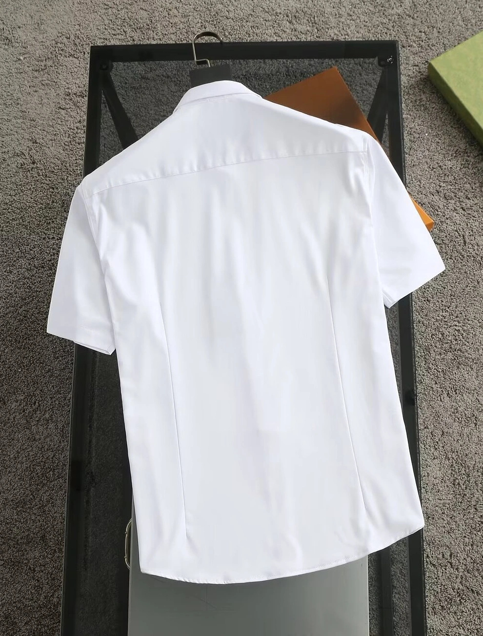 Breathable 8855 Ralph Lauren Polo Shirts Short Sleeved For Men