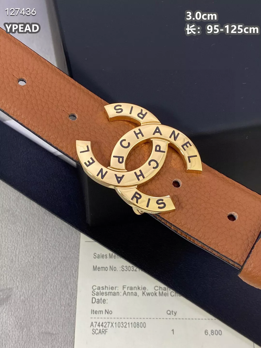 Breathable 8910 Chanel AAA Quality Belts For Unisex