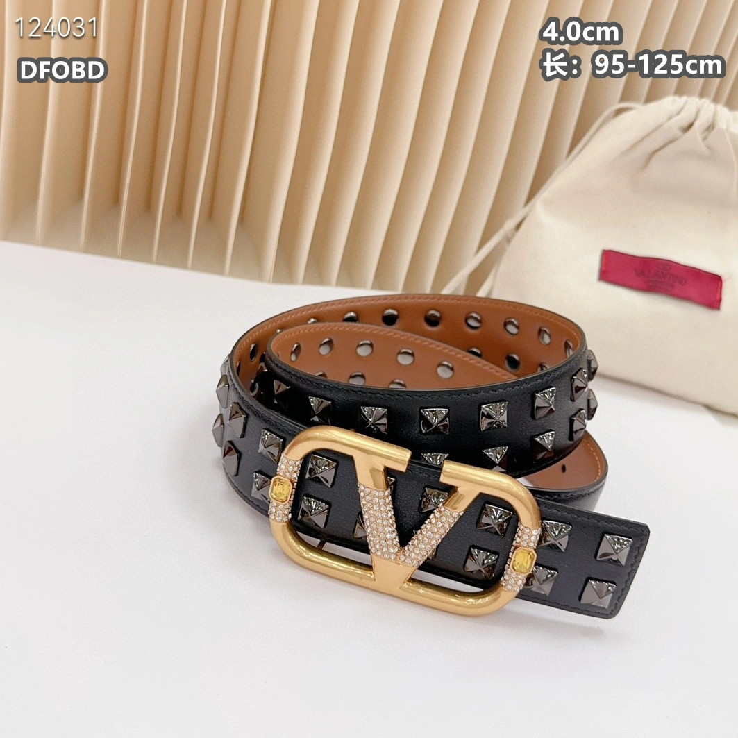 Breathable 9032 Valentino AAA Quality Belts For Unisex