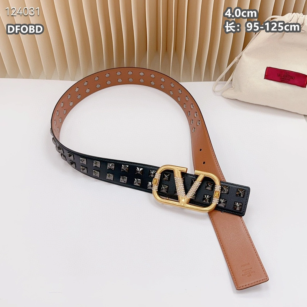 Breathable 9032 Valentino AAA Quality Belts For Unisex