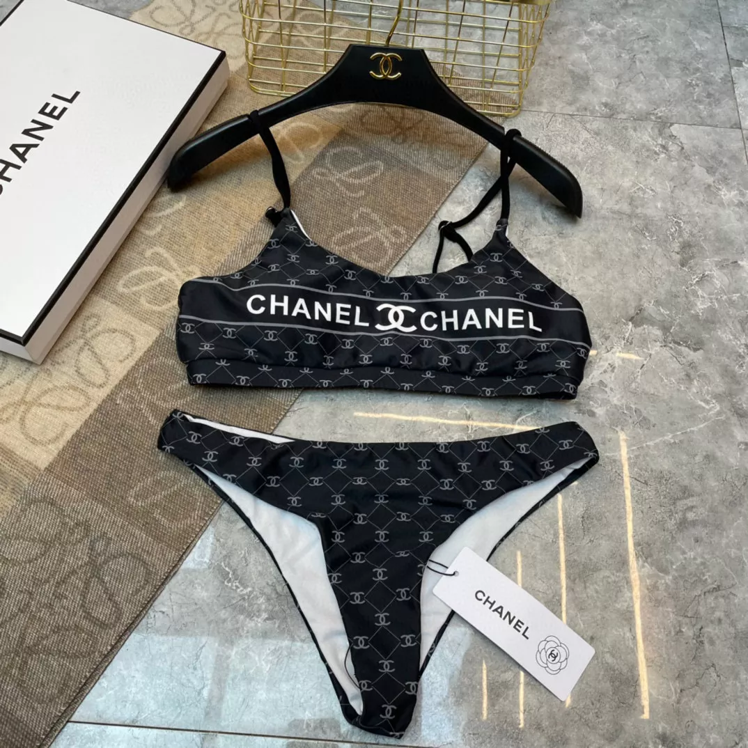 Breathable 9092 Chanel Bathing Suits For Women