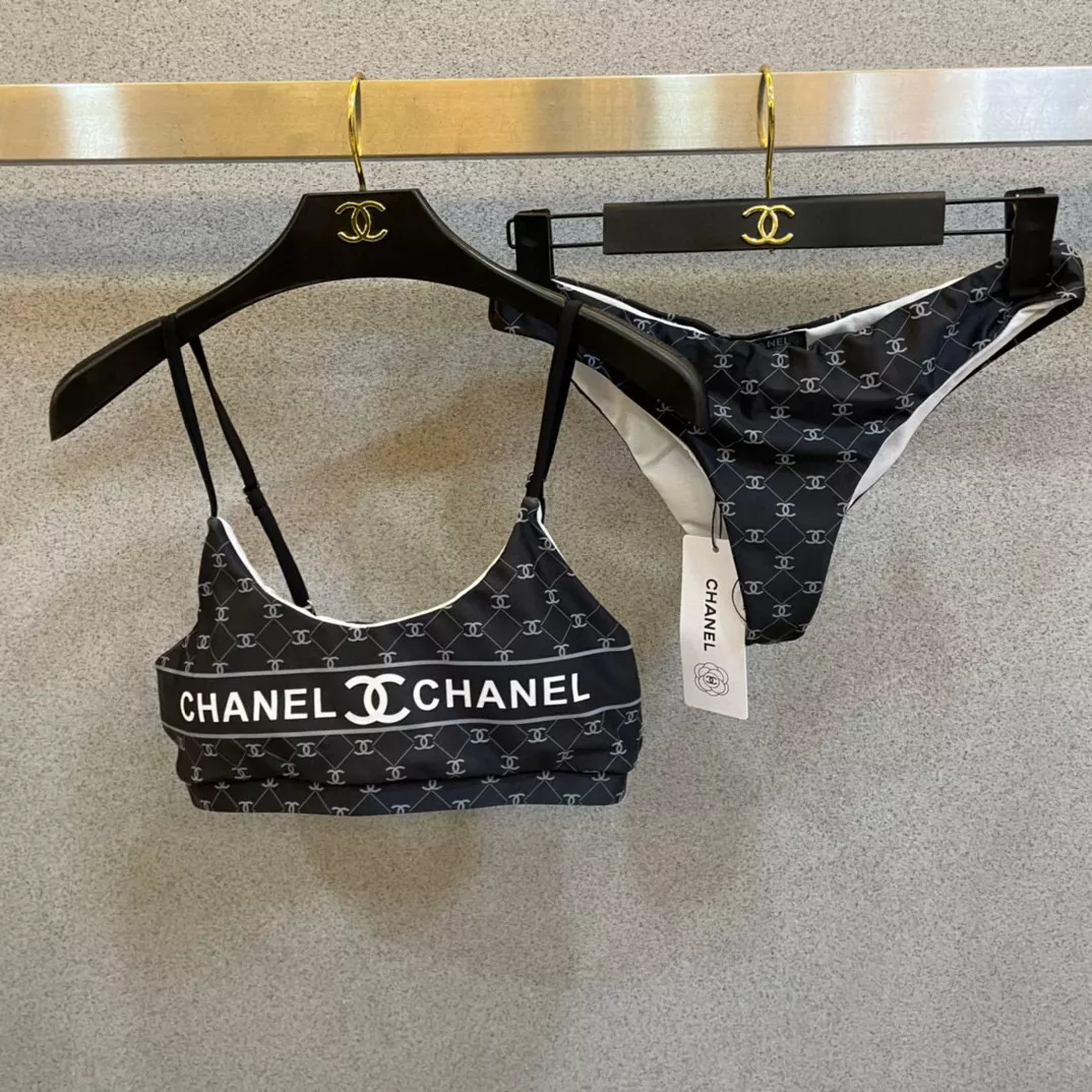 Breathable 9092 Chanel Bathing Suits For Women