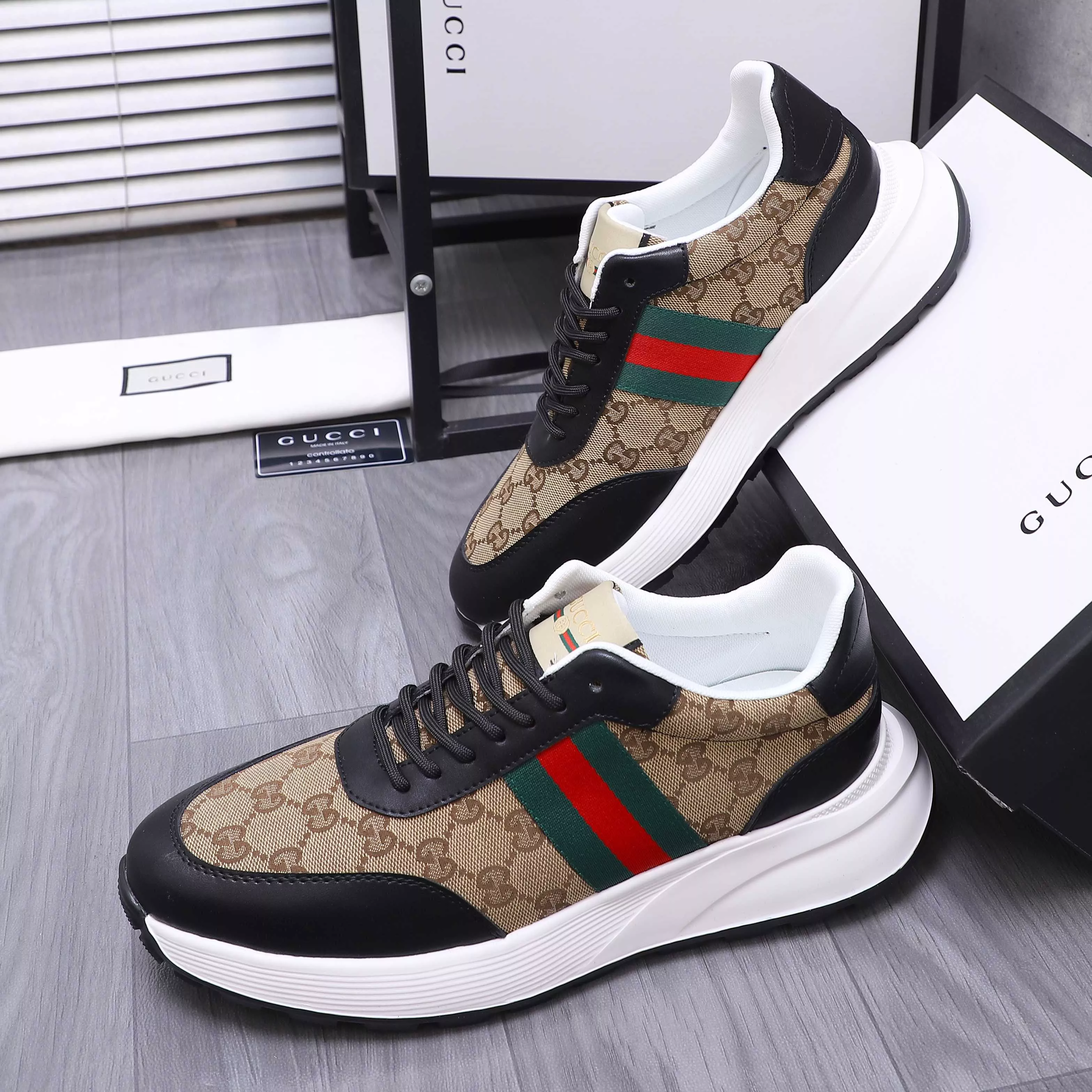 Breathable 917 Gucci Casual Shoes For Men