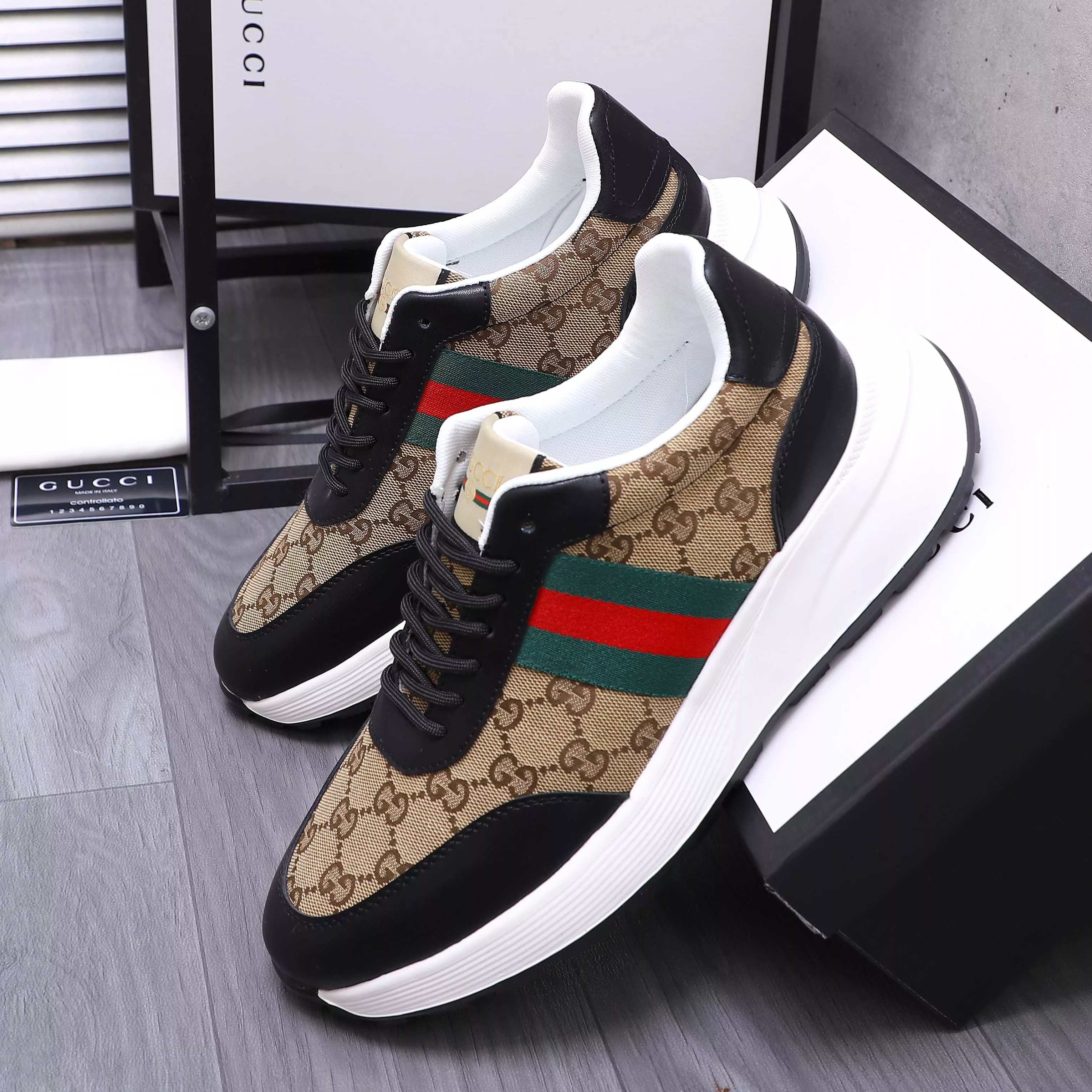 Breathable 917 Gucci Casual Shoes For Men