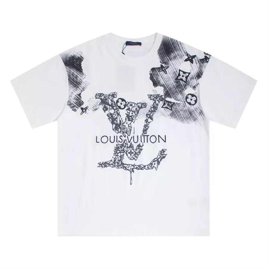 Breathable 9302 Louis Vuitton LV T-Shirts Short Sleeved For Unisex