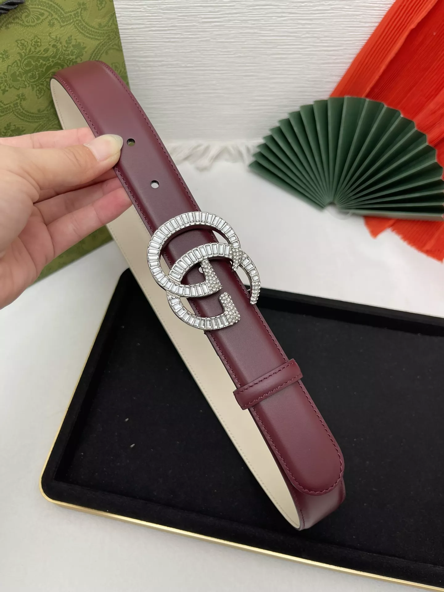 Breathable 9347 Gucci AAA Quality Belts In 3.0cm For Unisex