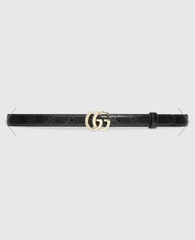 Breathable 940 Gucci AAA Quality Belts In 2.0cm For Women