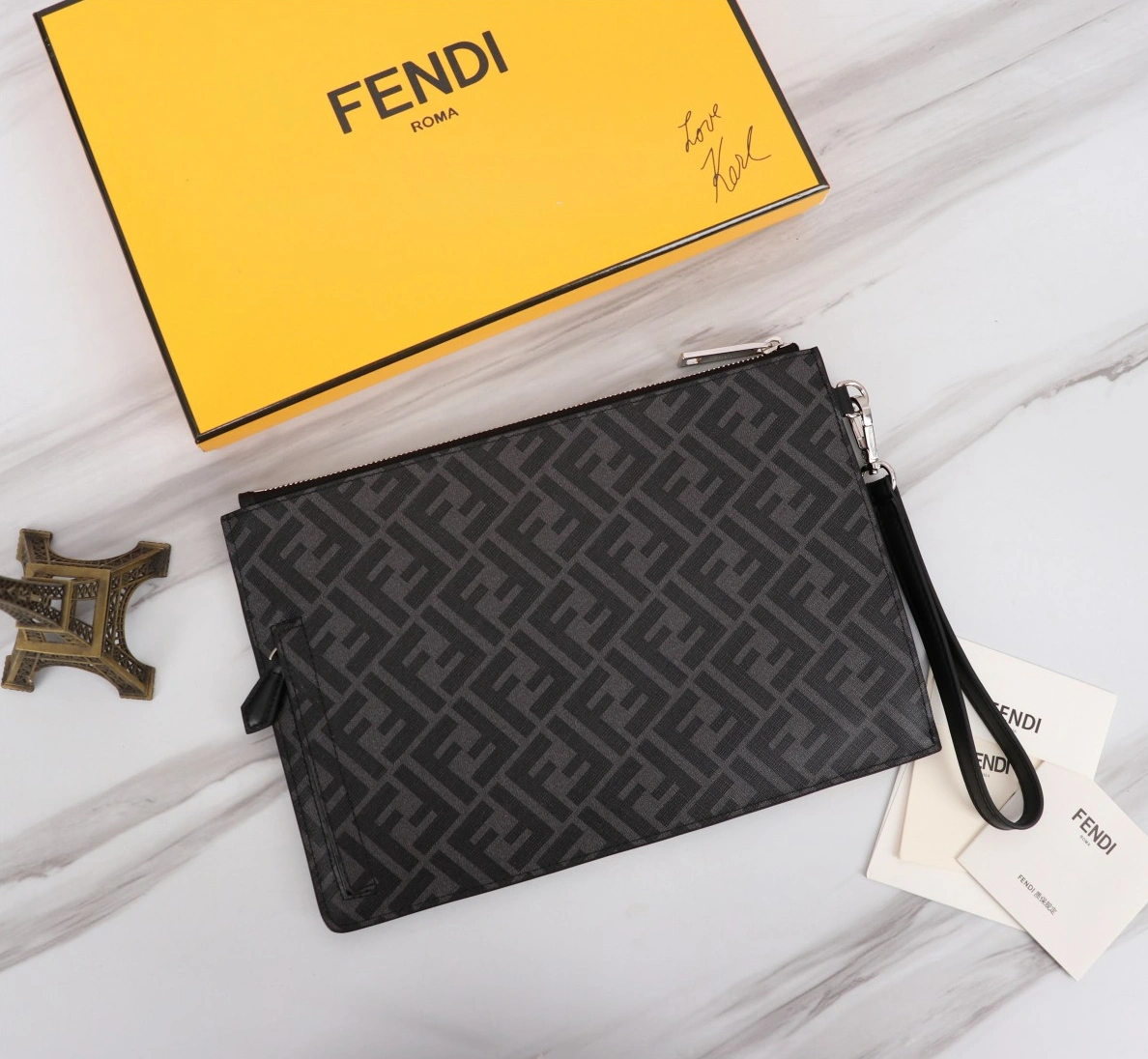 Breathable 9448 Fendi AAA Man Wallets