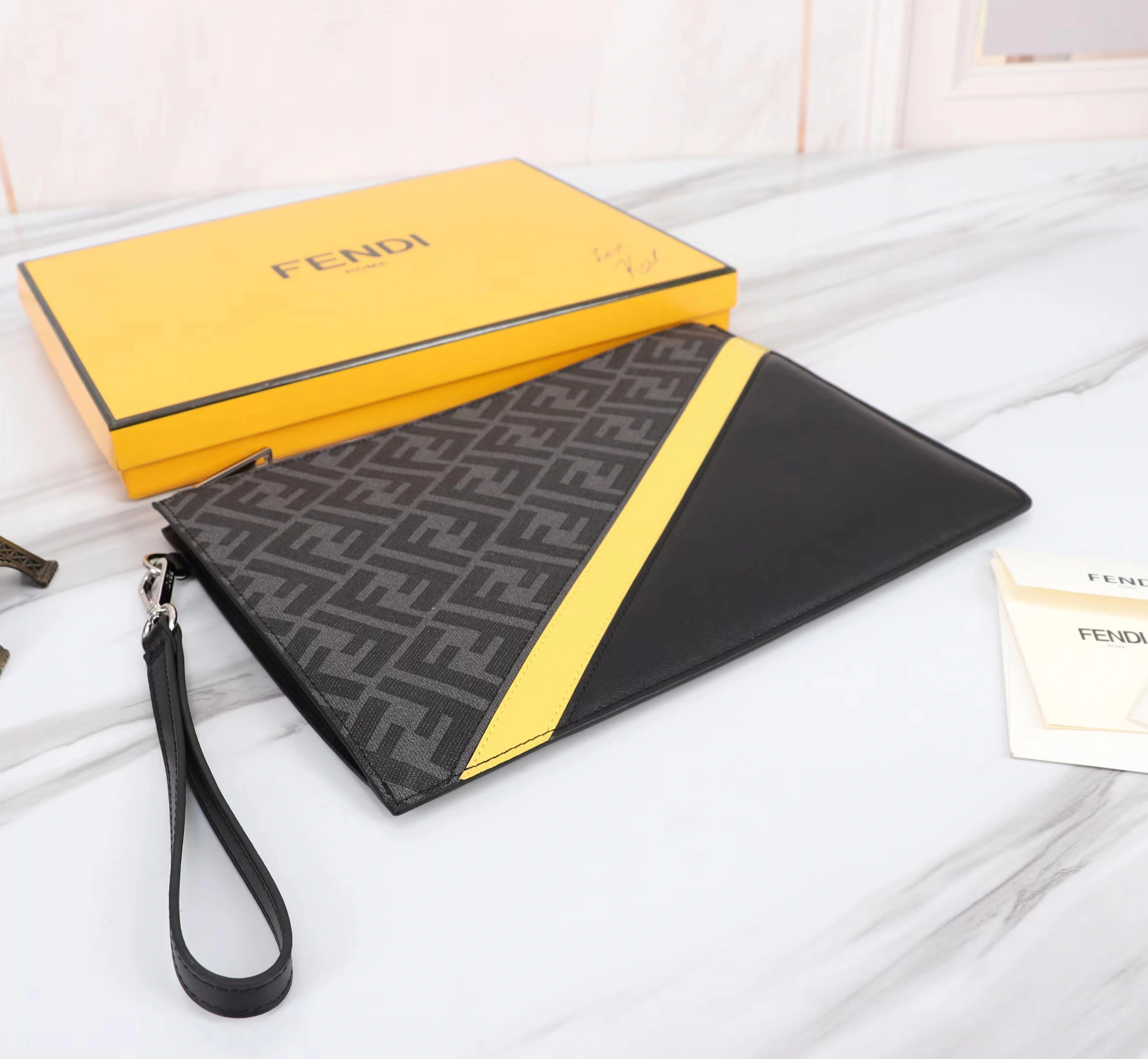 Breathable 9448 Fendi AAA Man Wallets