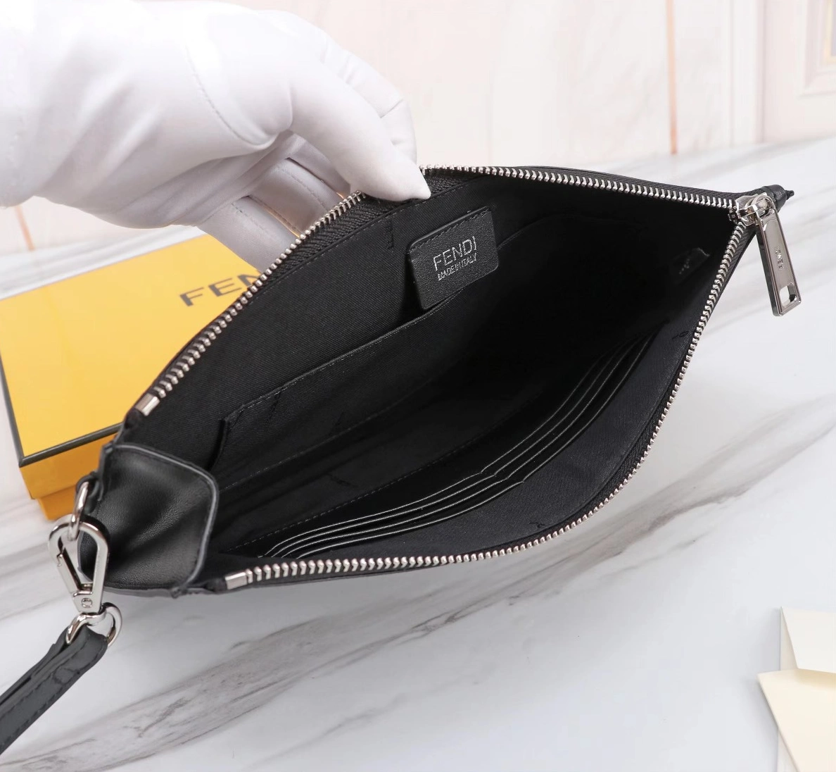 Breathable 9448 Fendi AAA Man Wallets