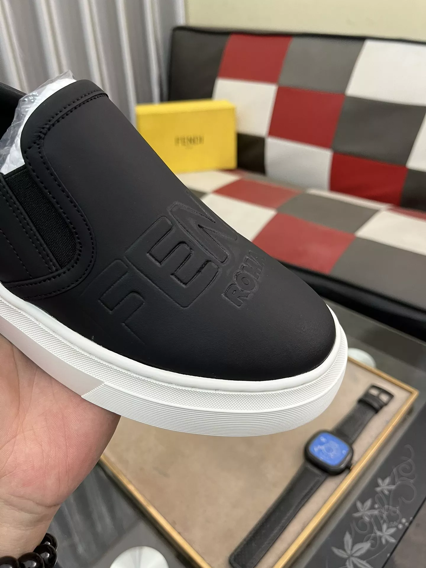 Breathable 9463 Fendi Casual Shoes For Men