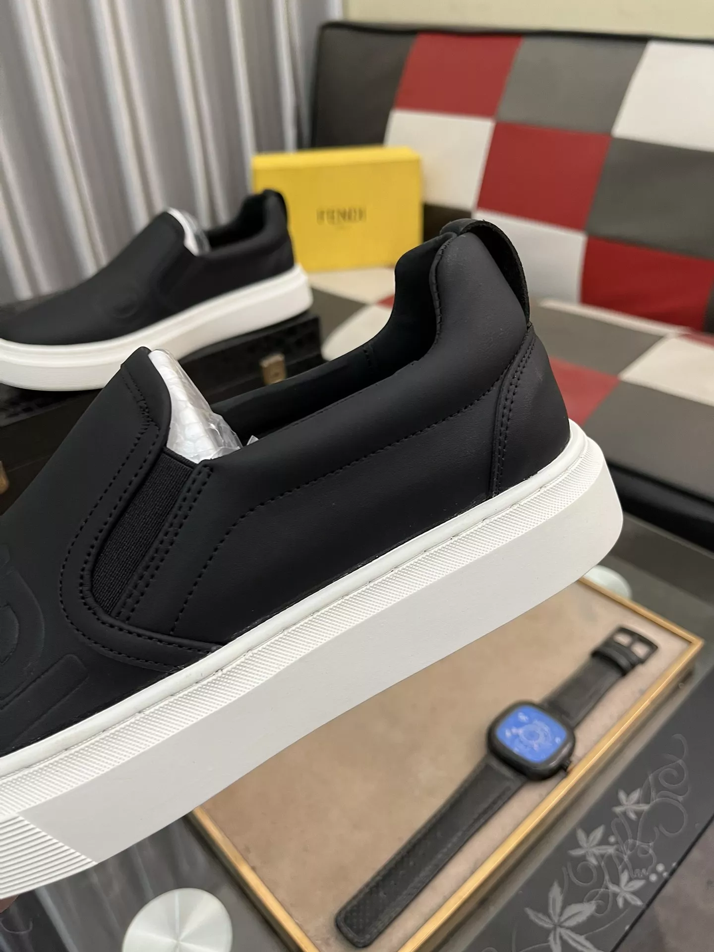 Breathable 9463 Fendi Casual Shoes For Men