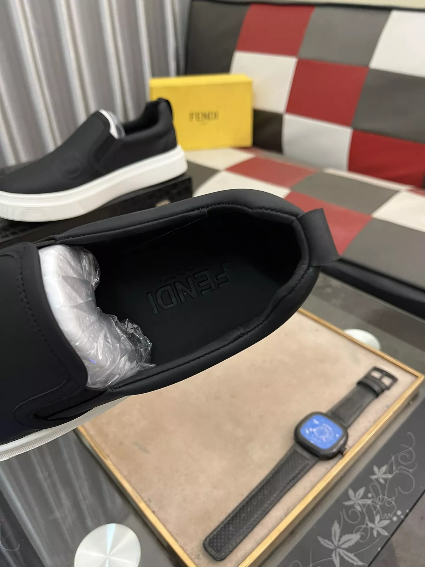 Breathable 9463 Fendi Casual Shoes For Men