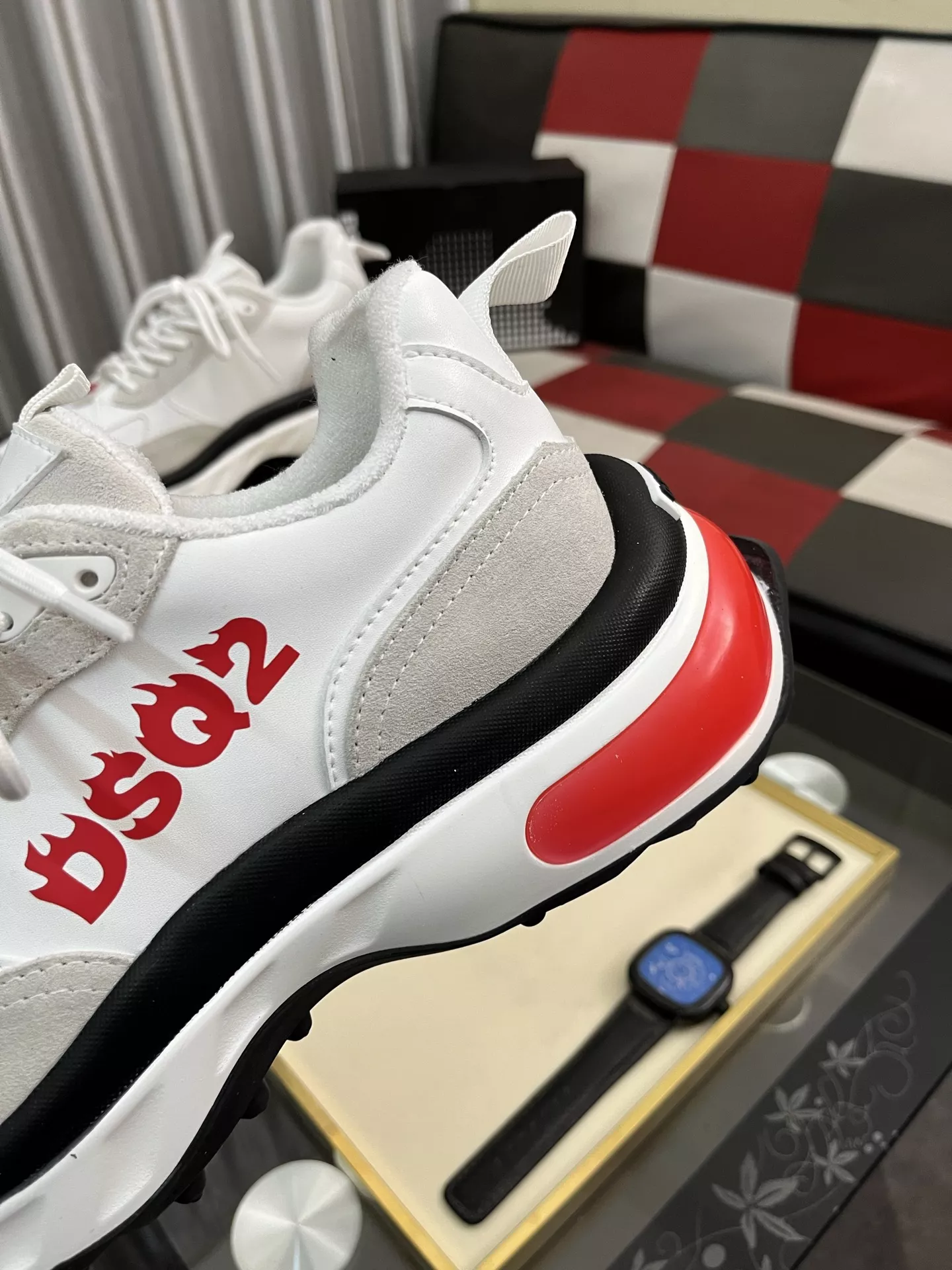 Breathable 9466 Dsquared Casual Shoes For Men