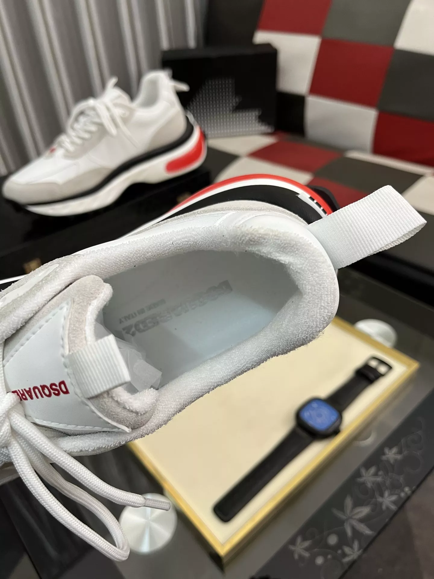 Breathable 9466 Dsquared Casual Shoes For Men