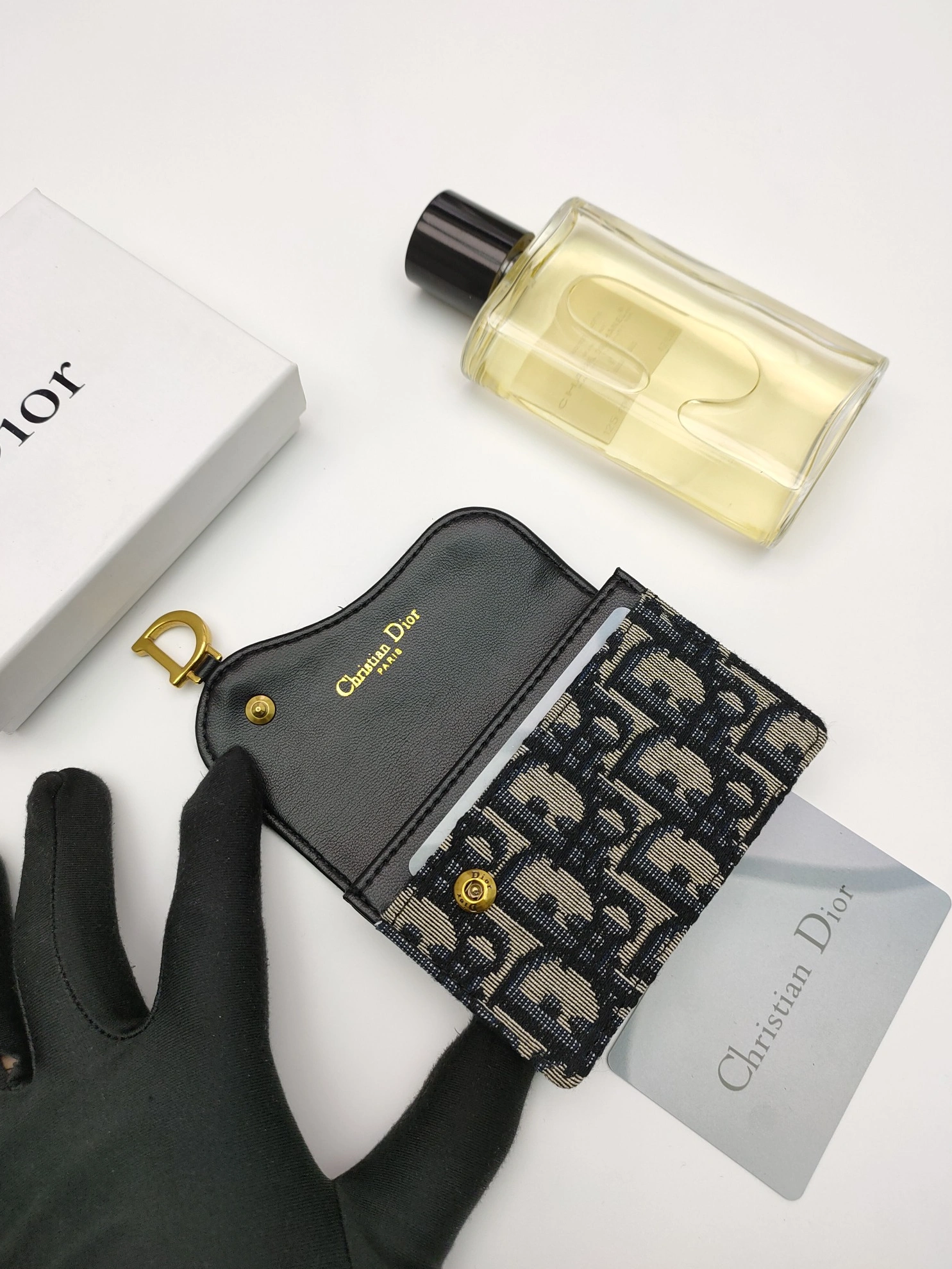 Breathable 9521 Christian Dior AAA Quality Card Case For Women