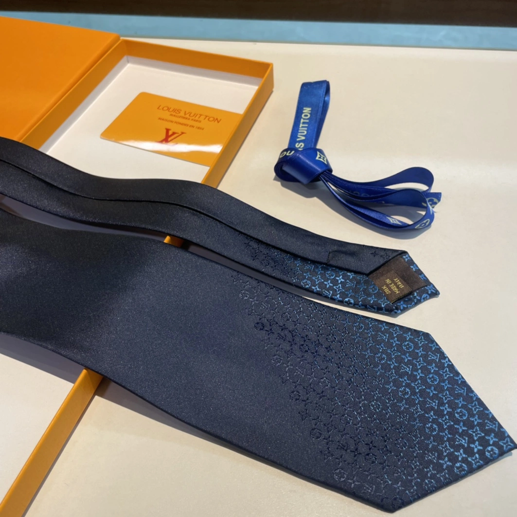 Breathable 9597 Louis Vuitton LV Necktie For Men