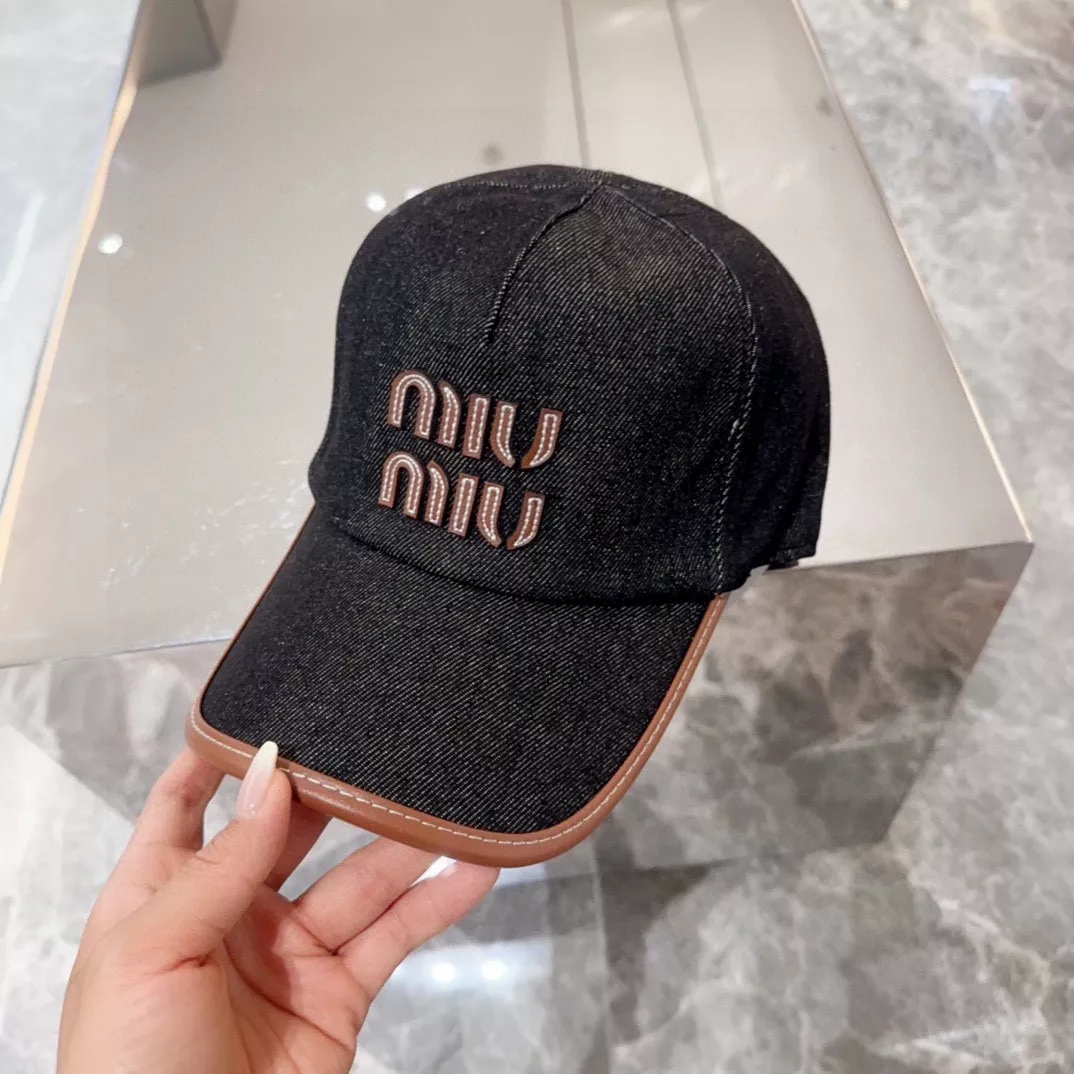 Breathable 9604 MIU MIU Caps
