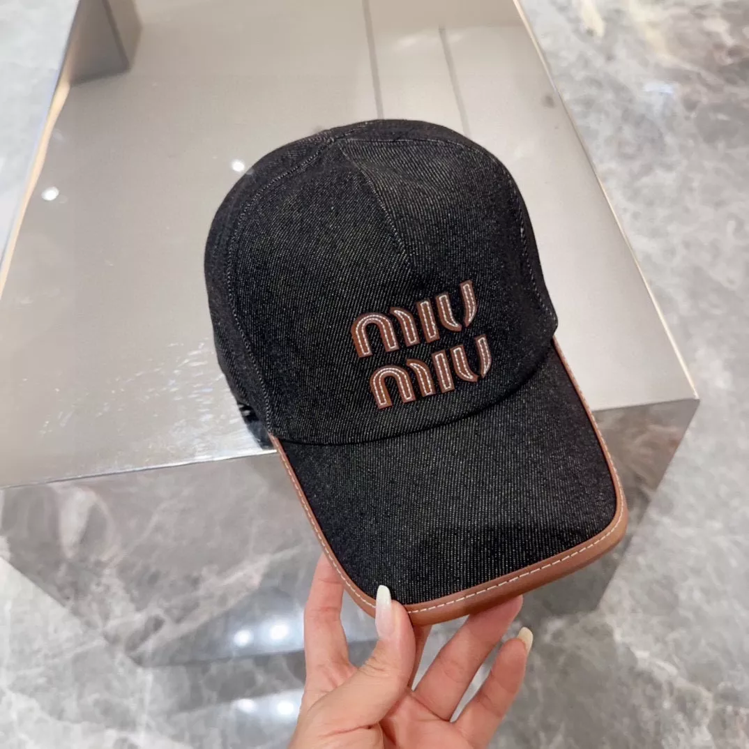 Breathable 9604 MIU MIU Caps