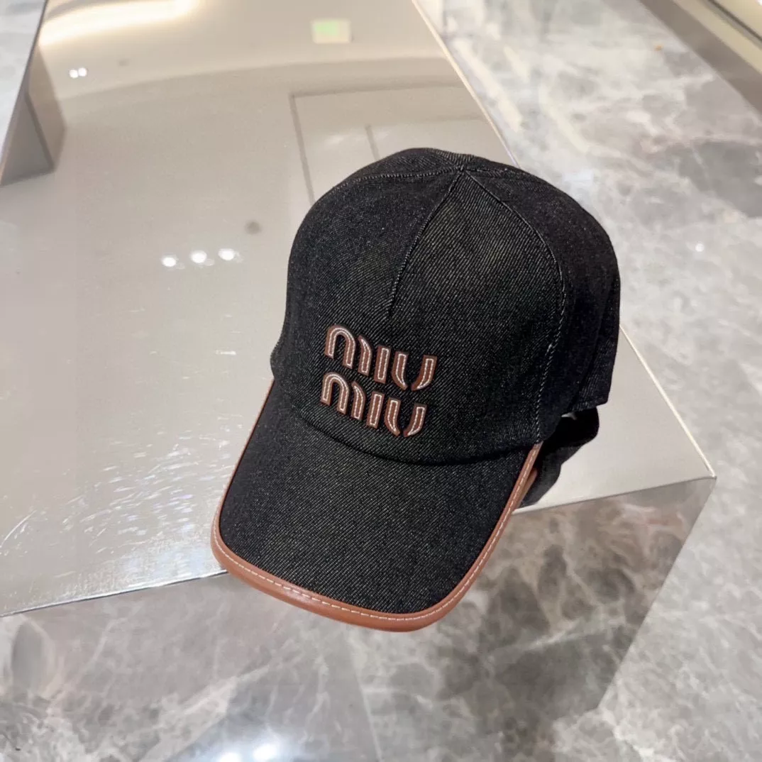 Breathable 9604 MIU MIU Caps
