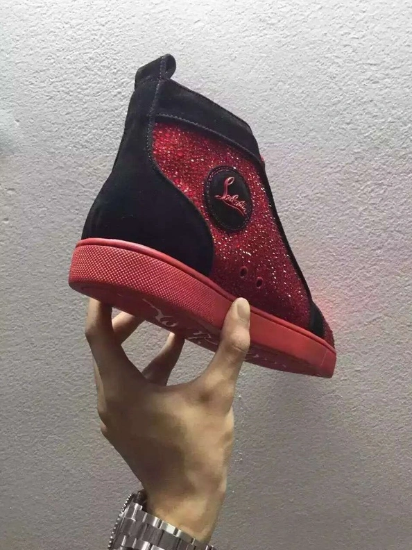 Breathable 9640 Christian Louboutin CL High Tops Shoes For Men