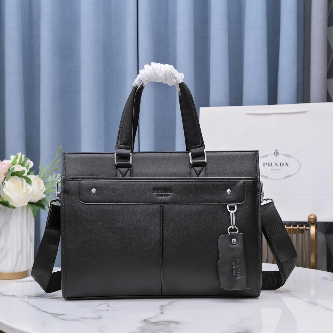 Breathable 9712 Prada AAA Man Handbags