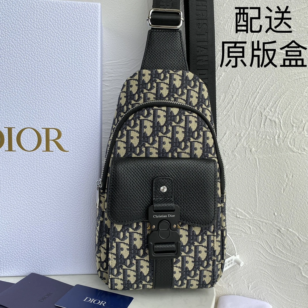 Breathable 9776 Christian Dior AAA Man Messenger Bags