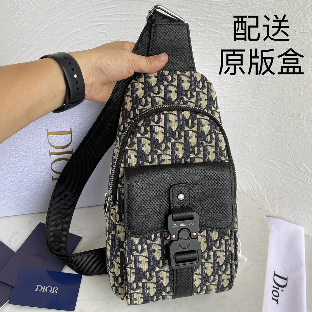 Breathable 9776 Christian Dior AAA Man Messenger Bags