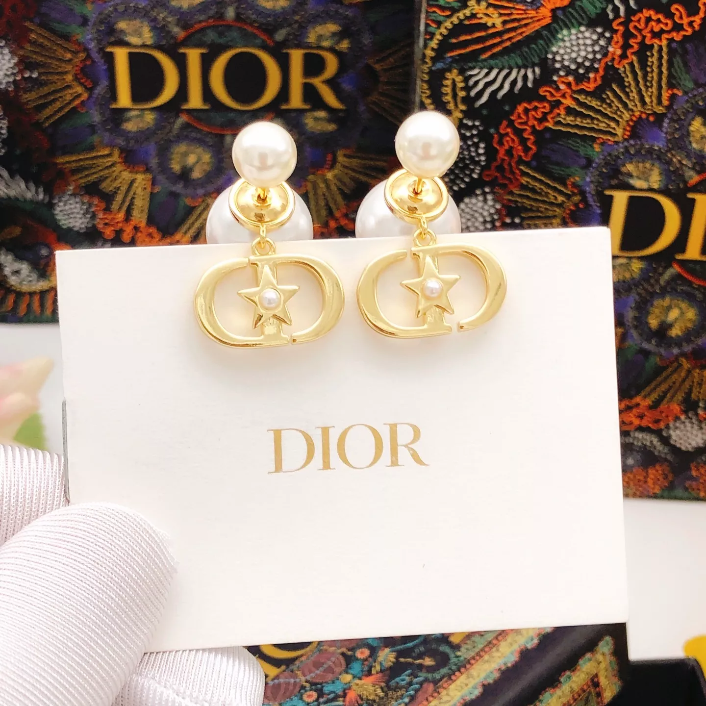 Breathable 9811 Christian Dior Earrings For Women