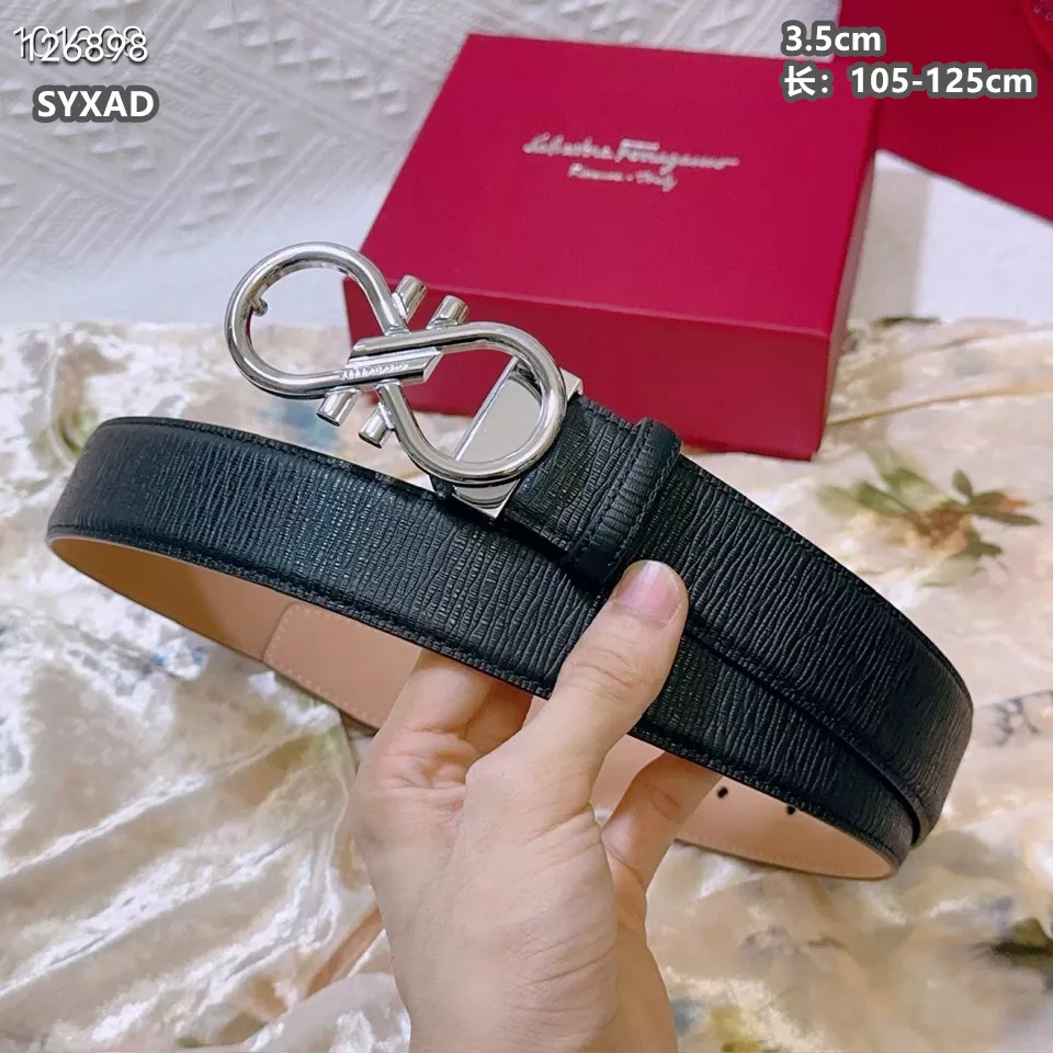 Breathable 9856 Salvatore Ferragamo AAA Quality Belts For Men