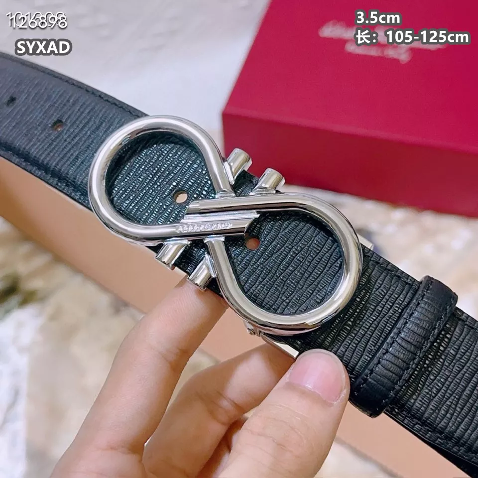 Breathable 9856 Salvatore Ferragamo AAA Quality Belts For Men