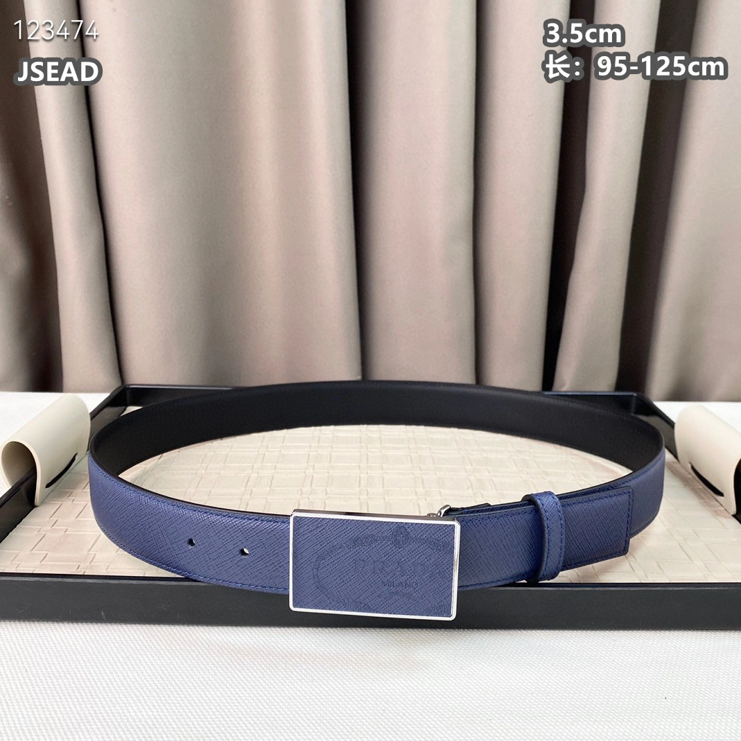 Breathable 9967 Prada AAA Quality Belts For Men