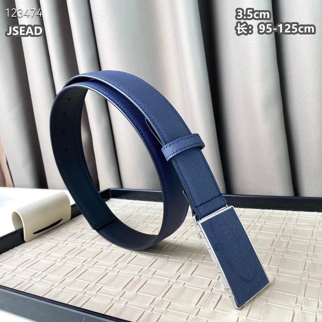 Breathable 9967 Prada AAA Quality Belts For Men