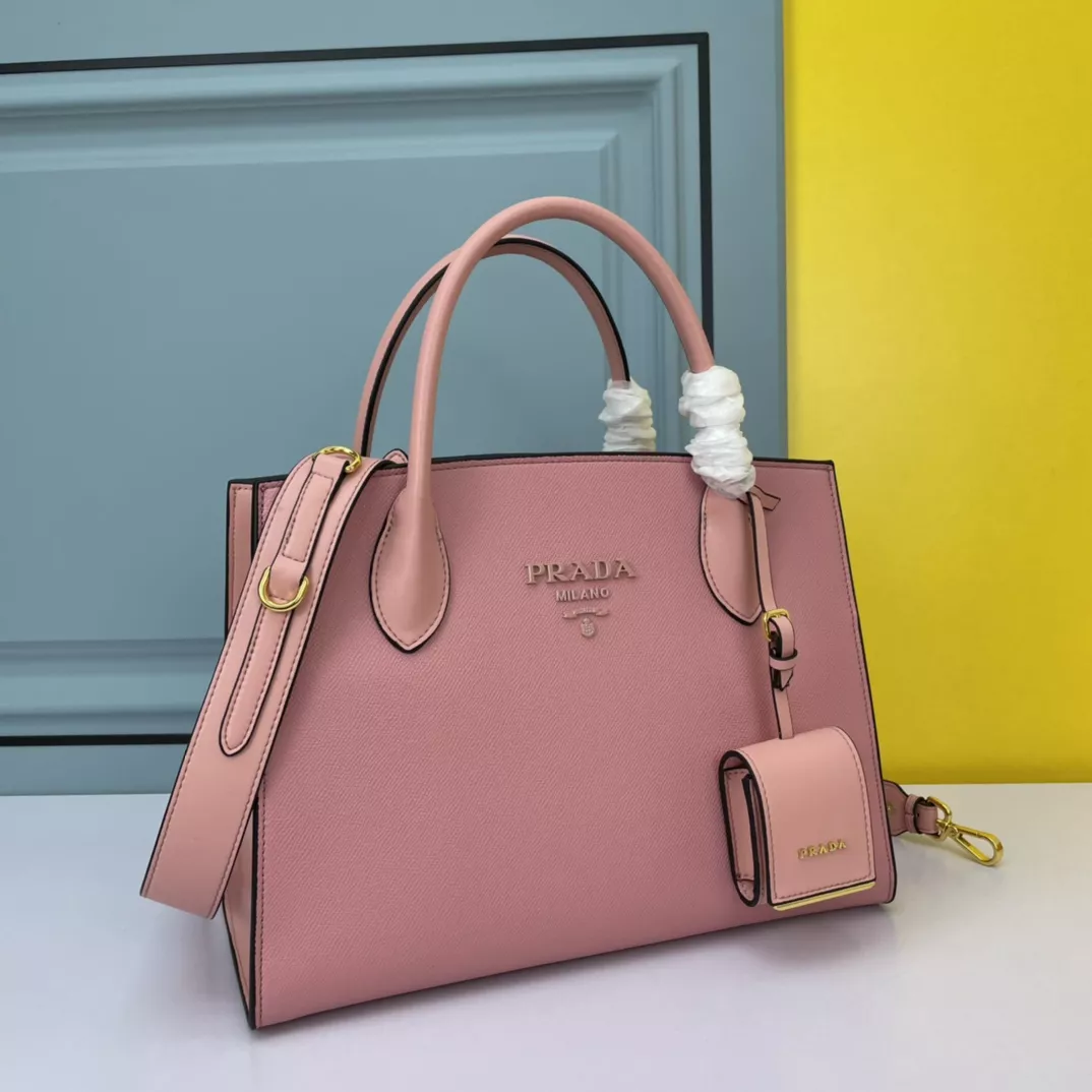 Bright 1015 Prada AAA Quality Handbags For Women