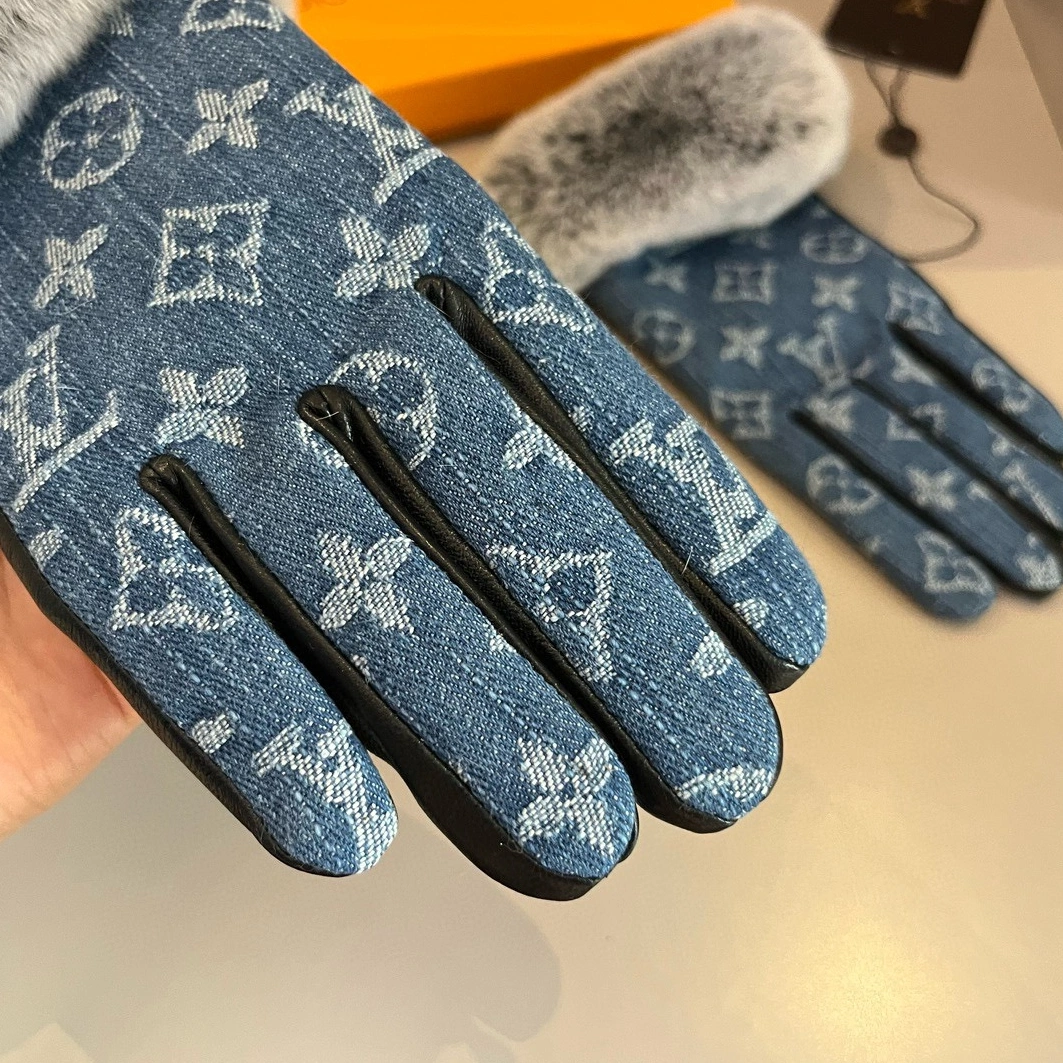 Bright 106 Louis Vuitton LV Gloves For Women