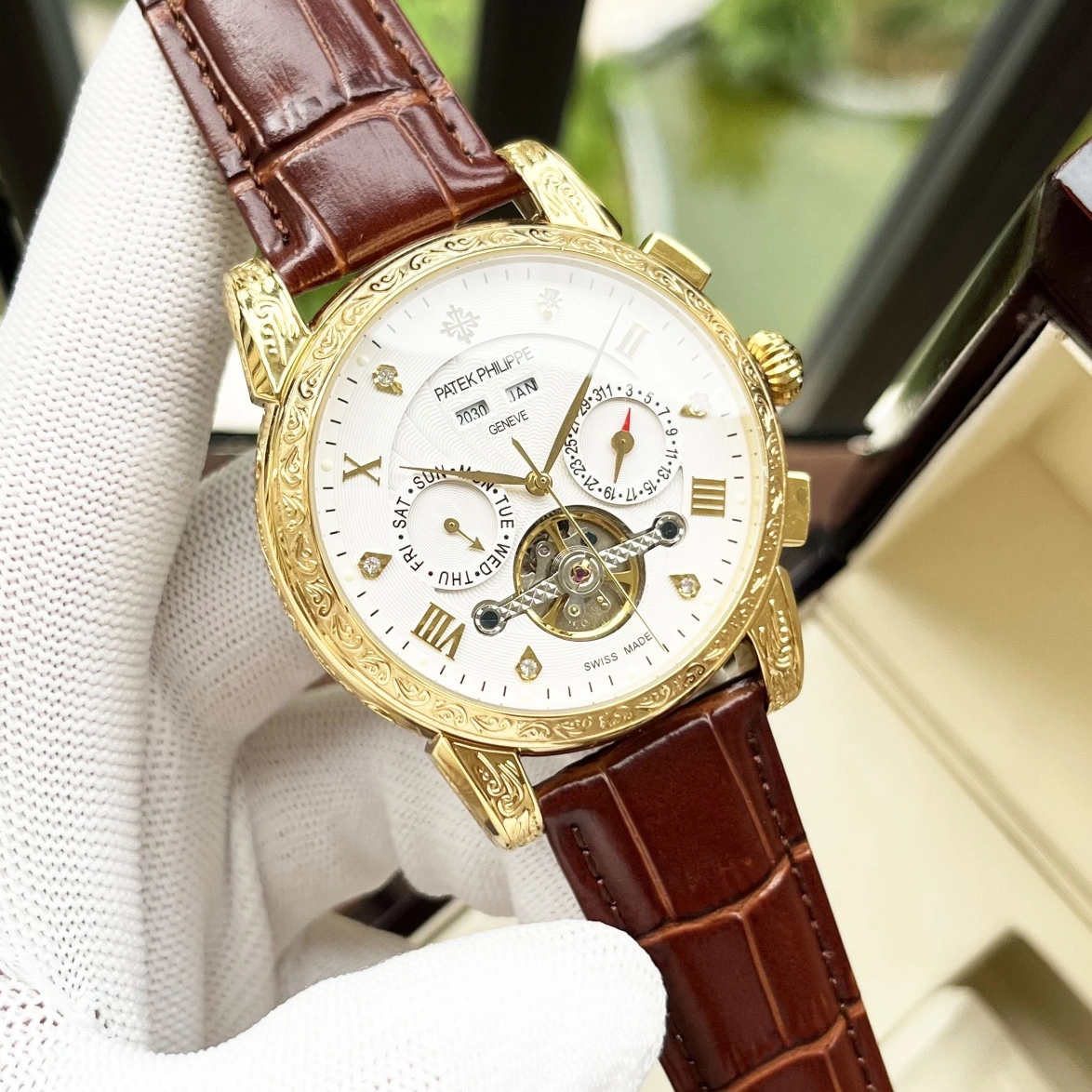 Bright 1074 Patek Philippe AAA Quality Watches For Men