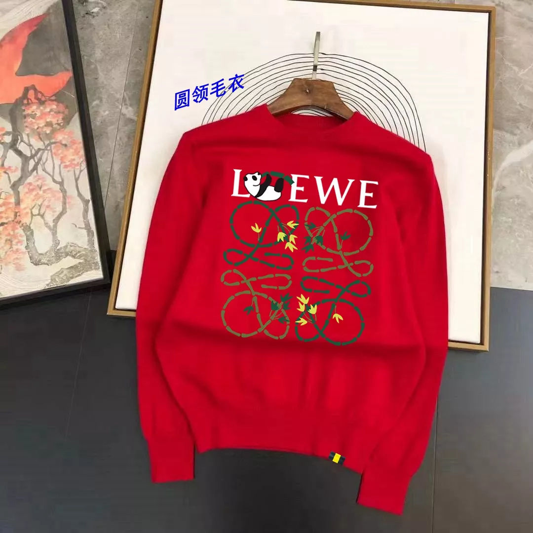 Bright 1089 LOEWE Sweaters Long Sleeved For Men