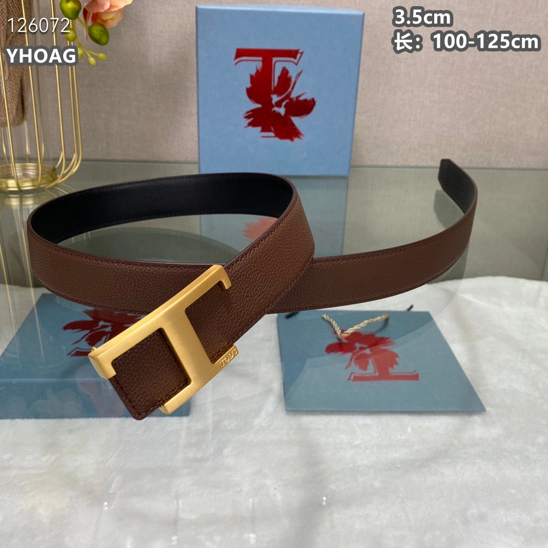 Bright 1153 Tods AAA Quality Belts For Men