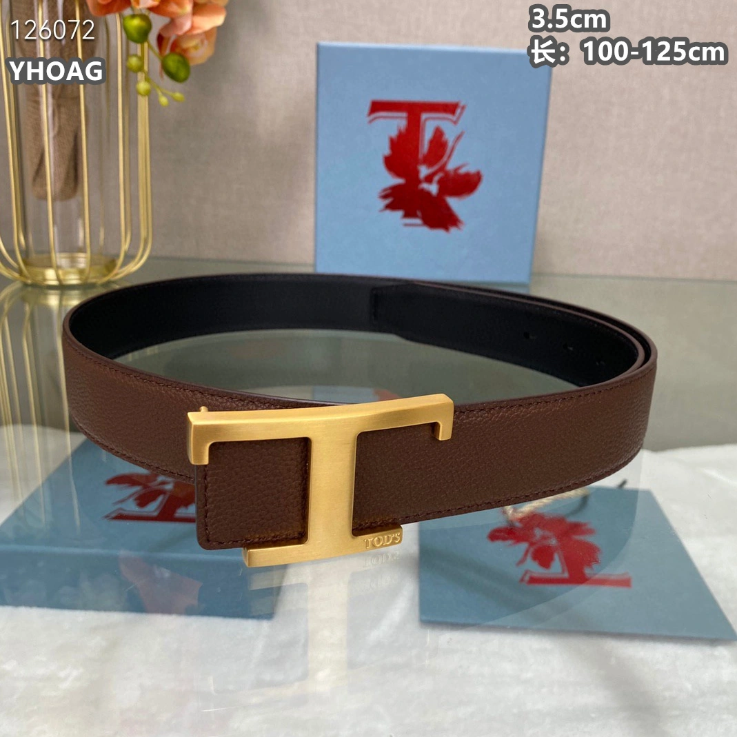 Bright 1153 Tods AAA Quality Belts For Men