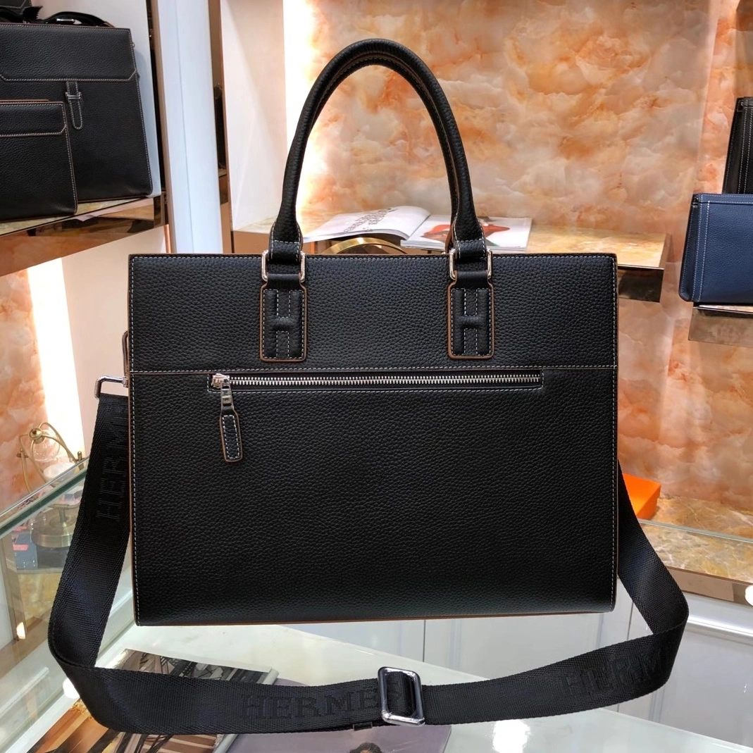 Bright 1201 Hermes AAA Man Handbags
