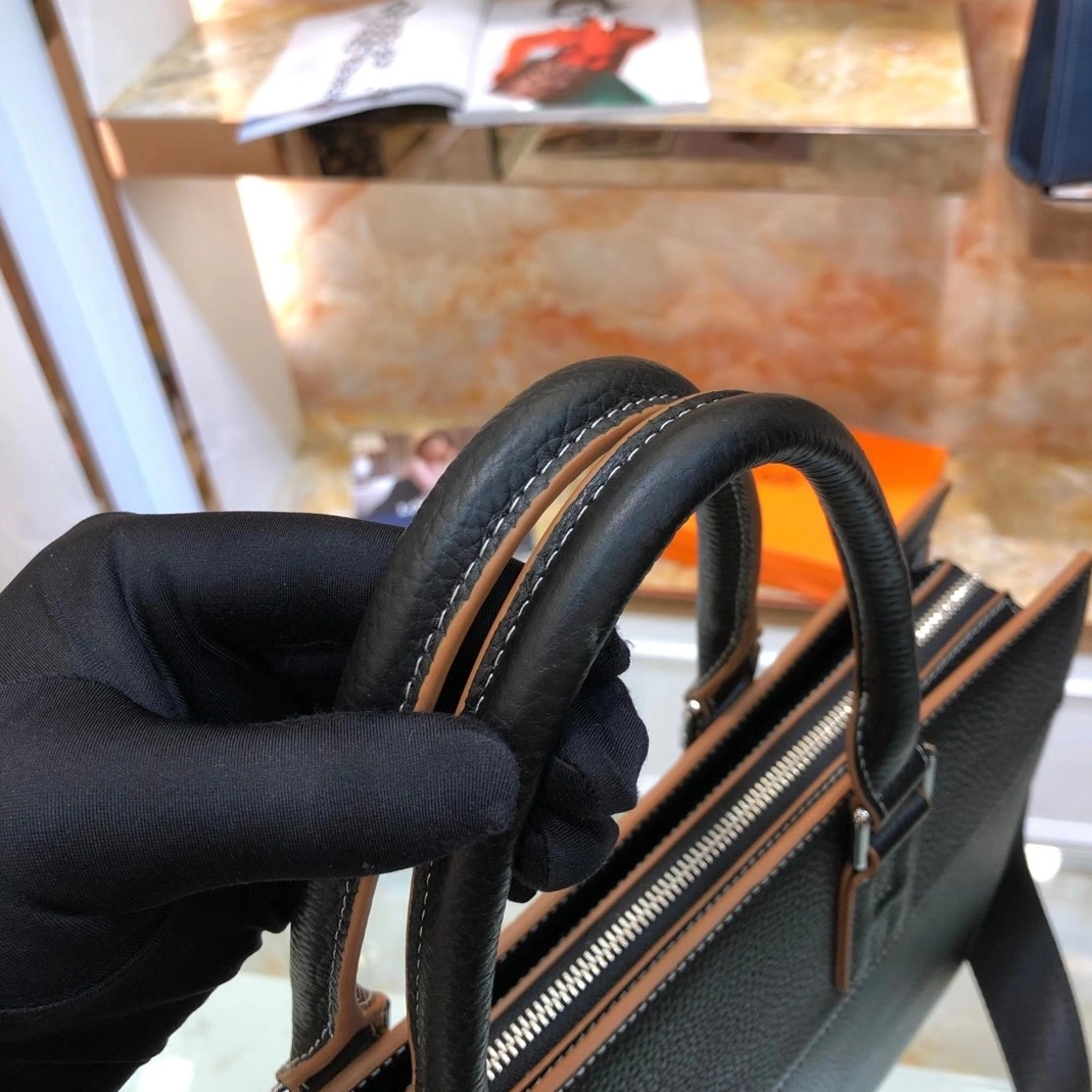 Bright 1201 Hermes AAA Man Handbags