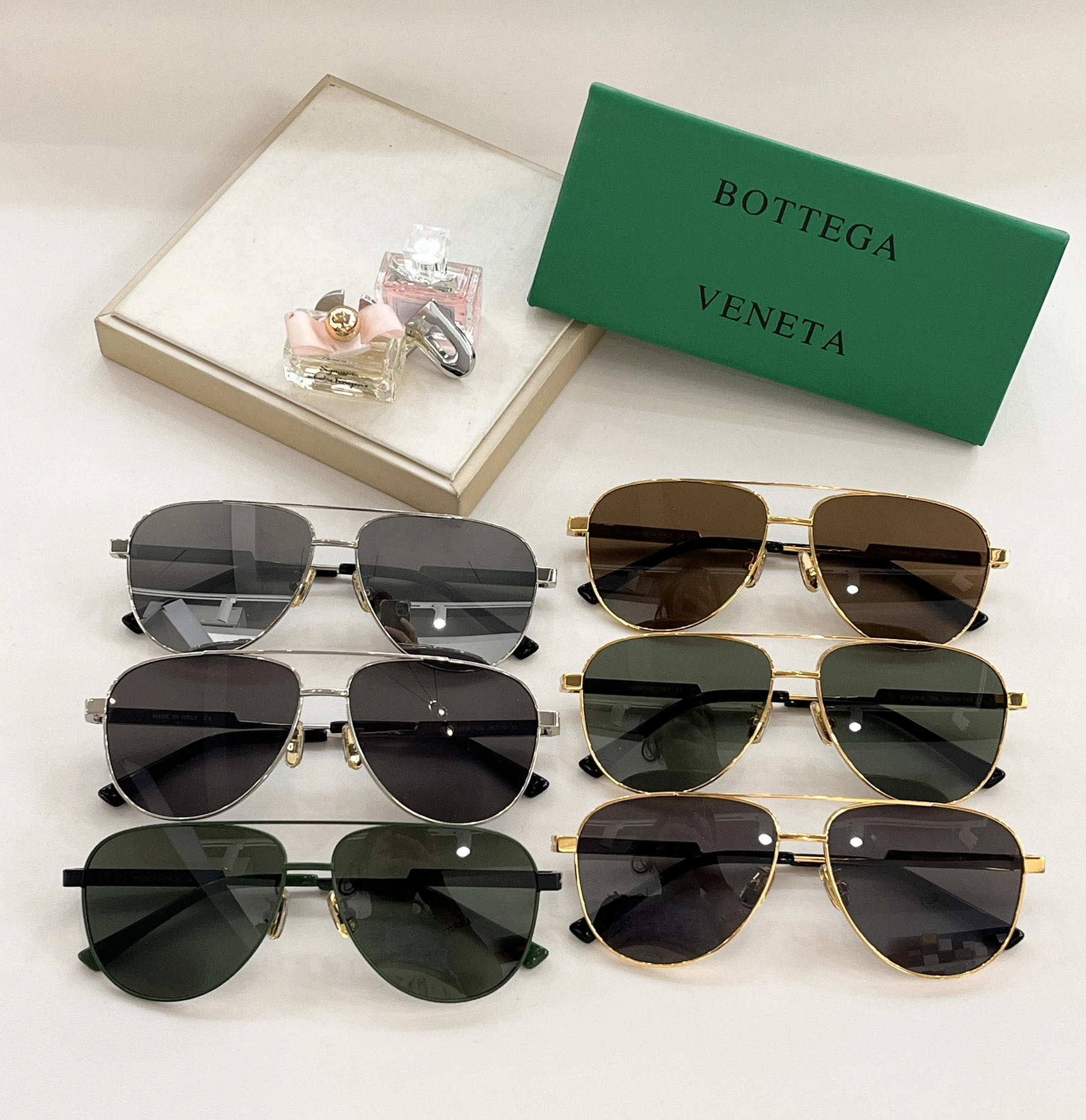 Bright 1578 Bottega Veneta AAA Quality Sunglasses