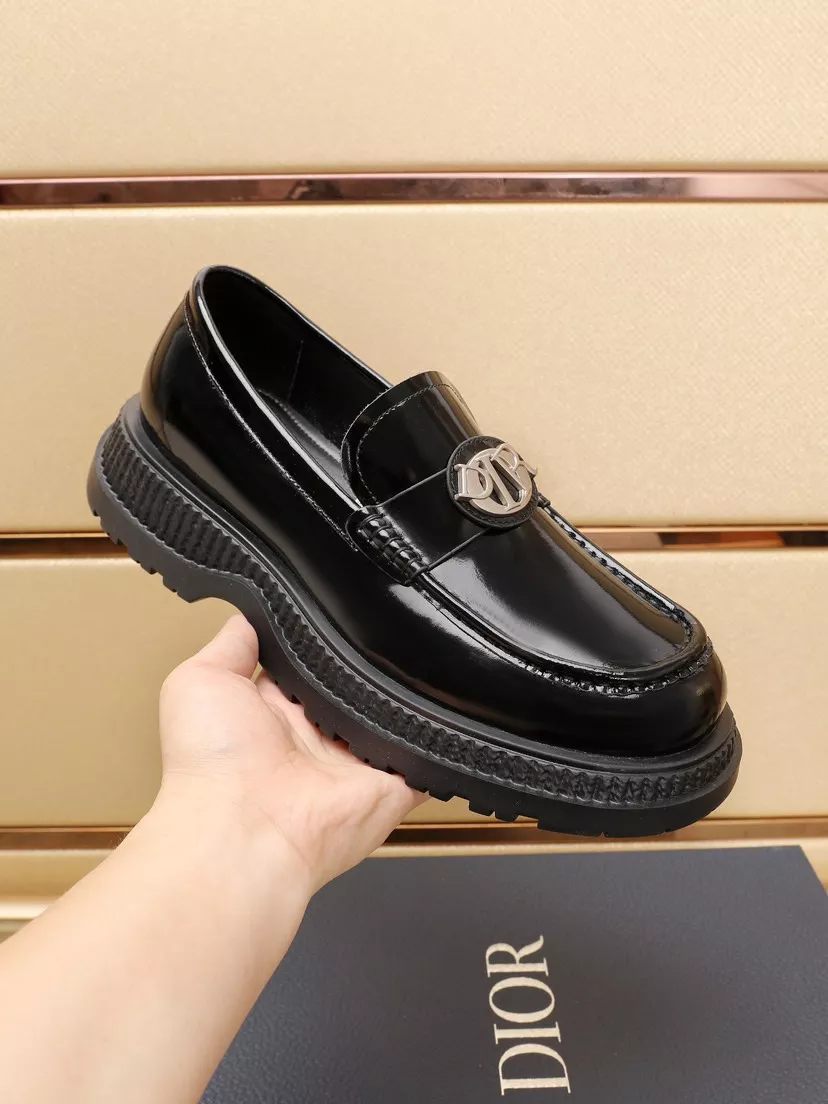 Bright 1623 Christian Dior Leather Shoes For Men