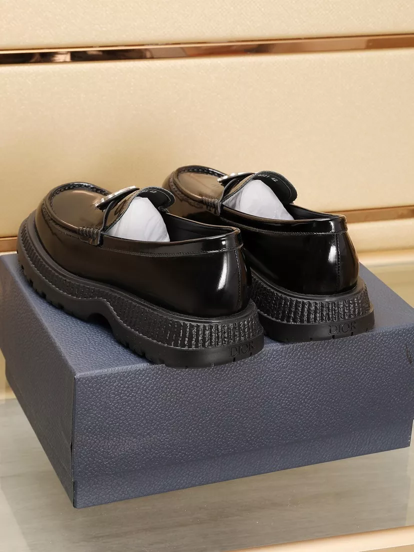 Bright 1623 Christian Dior Leather Shoes For Men