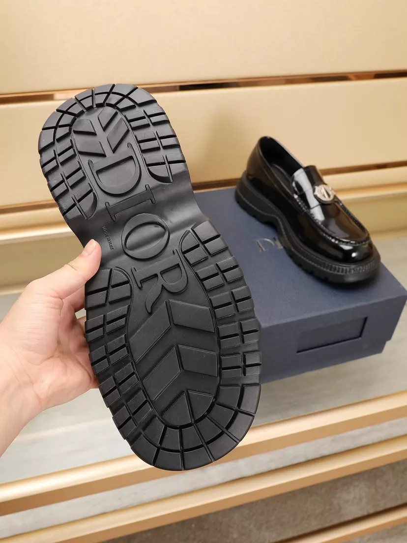 Bright 1623 Christian Dior Leather Shoes For Men